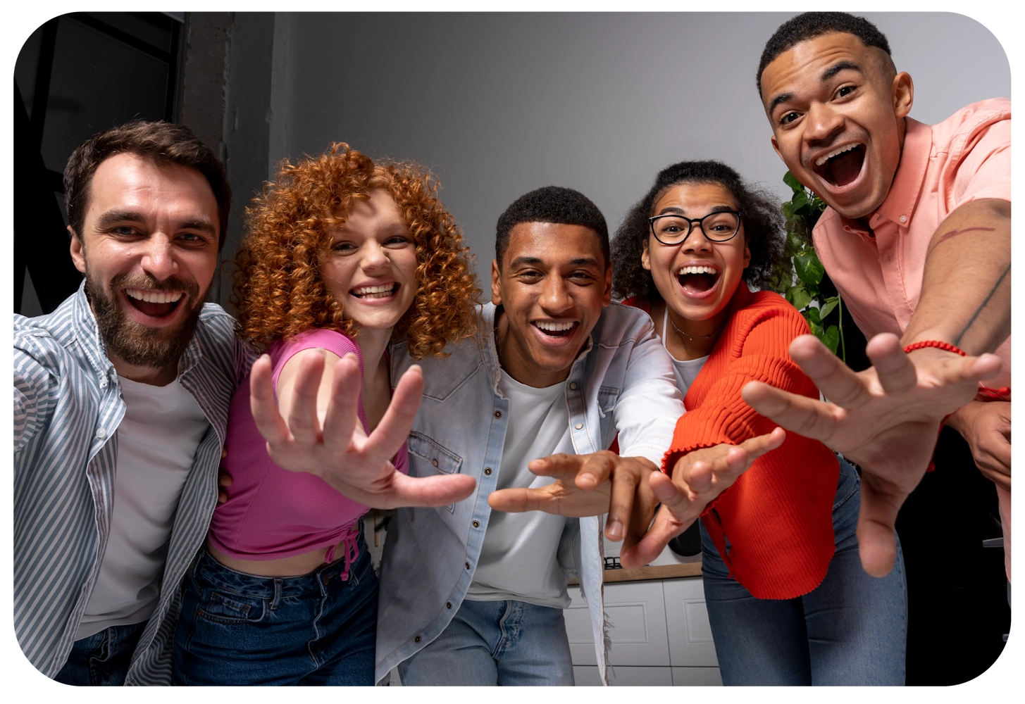 Estudiantes entusiastas